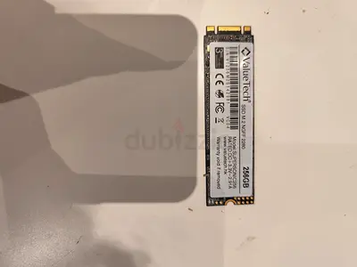 ValueTech 256GB M.2 SATA SSD (2280 NGFF) - Fully Wiped
