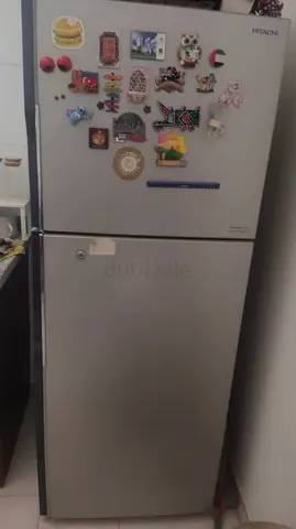 Hitachi Double Door Refrigerator Silver