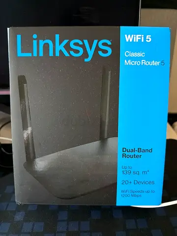 Linksys WiFi 5 Classic Micro Router (Dual-Band) - Boxed