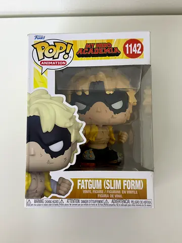 Authentic Funko Pop My Hero Academia - Fatgum Slim Form (1142) - Collectors Condition