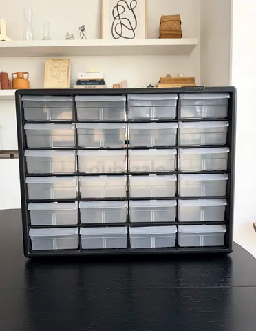 Acro-Mild plastic Organizer with 24 Removable Drawers - Great Condition
