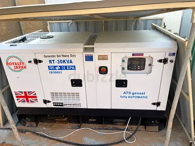Royalty Japan RT-30kVA Diesel Generator Set with ATS - Good Working Condition