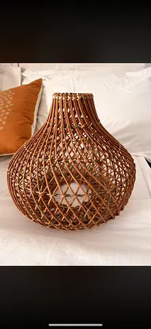 X3 Woven Rattan Decorative Lamp Shade / Basket