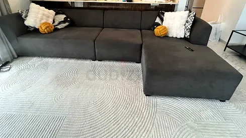 Custom Grey/Gray L shape Sofa for sale