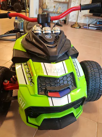 Kids Electric Ride-On ATV Quad Bike - Green
