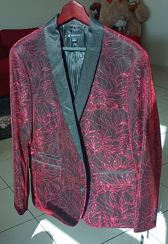 INC Maroon Designer Blazer (Brand New)