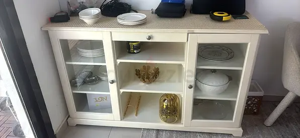 IKEA sideboard table and storage