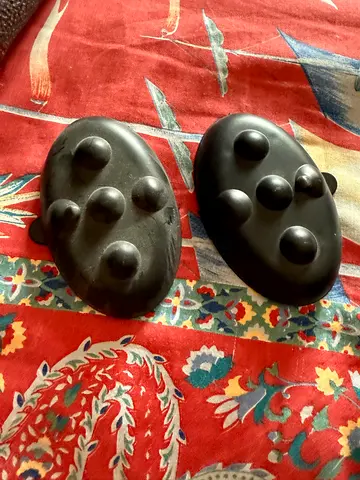 Electric massager with infrared.