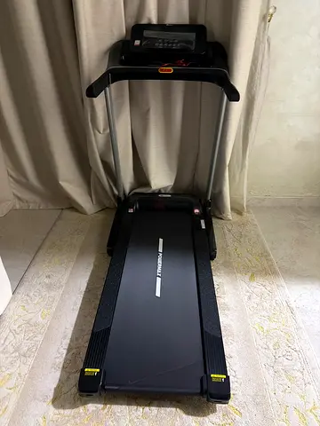 PowerMax Fitness TDA-100 5HP Auto Incline Treadmill - Like New, Used Only 12 Times | 1150 AED