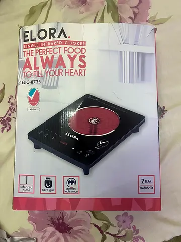 Elora Single Plate Electric Cooker - Unused in Box