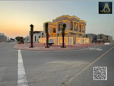فيلا كبيره شاملة رسوم التسجيل مع مسبح ومكان لتركيب مصعد ، لوكيشن ممتاز جدا تملك حر جميع الجنسيات