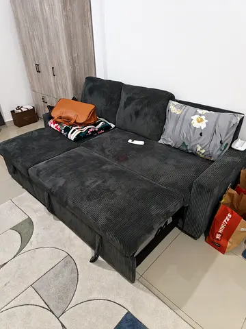Sofa bed with storage for sale (Perfect condition)