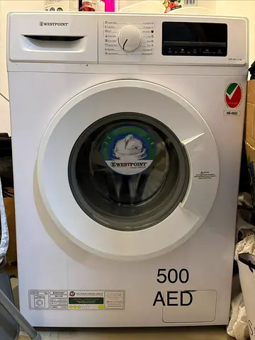 Westpoint Front Load Washing Machine - Good Condition, 500 AED