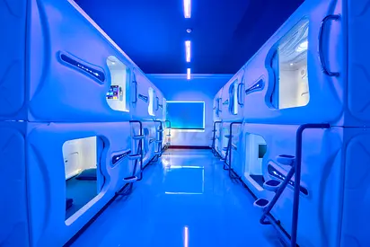Free Modern Capsule Bed Pods