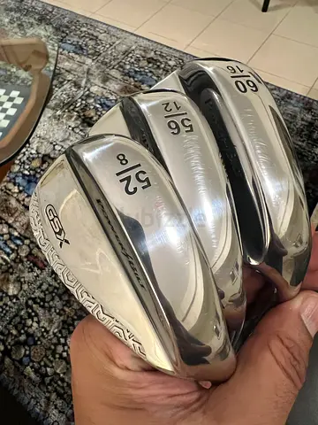 Golf Wedges - For Sale: Powerbilt GSX 3-Wedge Set (52°, 56°, 60°) – Brand New