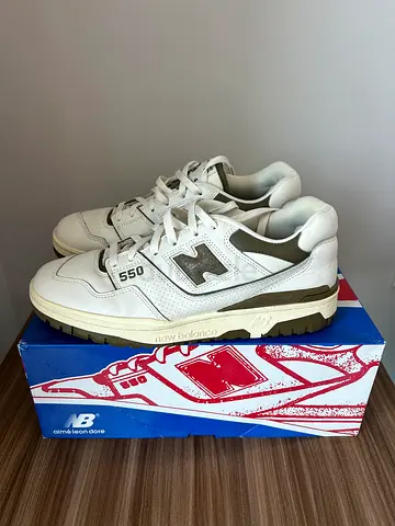 Aime Leon Dore x New Balance 550 Olive