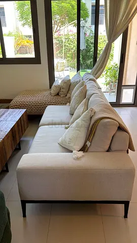 Large Beige Sofa in excellent condition