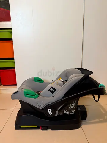 Kinderkraft I-Size Mink Pro Infant Car Seat Grey with Mink FX isofix for car