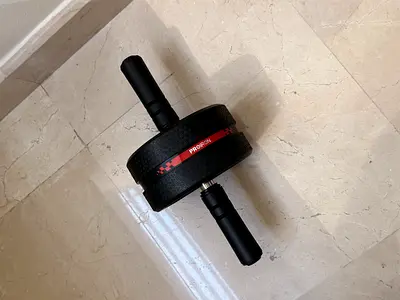 Sturdy Ab Wheel Roller with Dual Handles — Good Condition