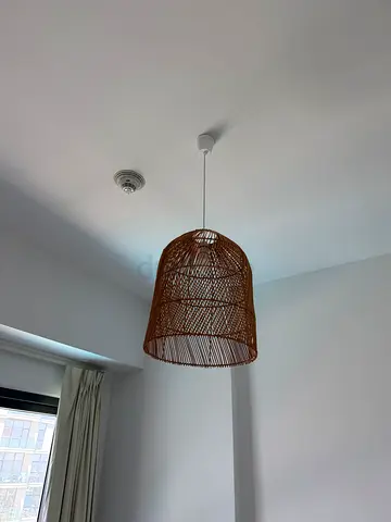 Woven Rattan Style Ceiling Pendant Lamp
