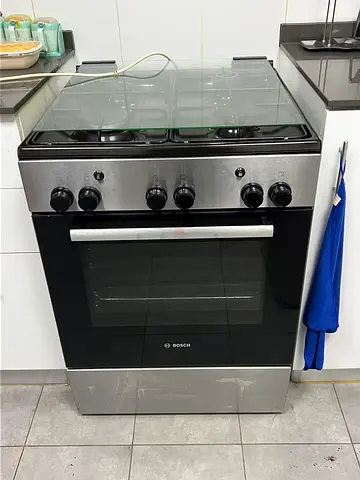 Bosch , Gas Cooker, Series 2, Stainless Steel, German Engineering , DELIVERY + WARRANTY