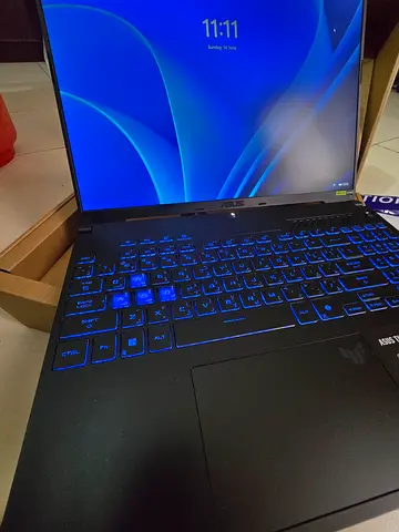 Urgent Sale ASUS TUF Gaming Laptop, 4050 6gb, 16inch display