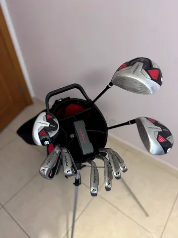 Complete Wilson Golf Club Set with Stand Bag