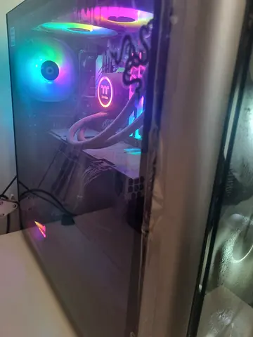 PC- Built at home and monitor