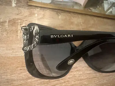 Bvlgari womens black sunglasses - preowned