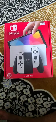 Nintendo Switch OLED (White Joy‑Con) - Boxed, Like New