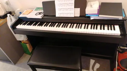 Yamaha Digital Piano with Bench - Good Working Condition