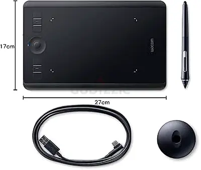 Wacom Intuos Pro  Graphics Tablet with Pen and USB Cable - Good Condition