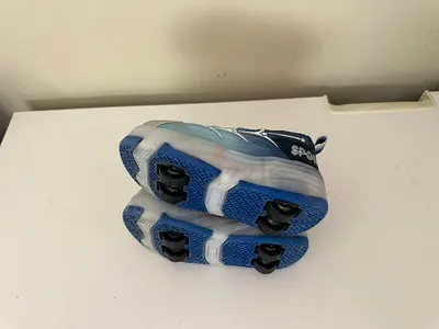 Children rolling skates