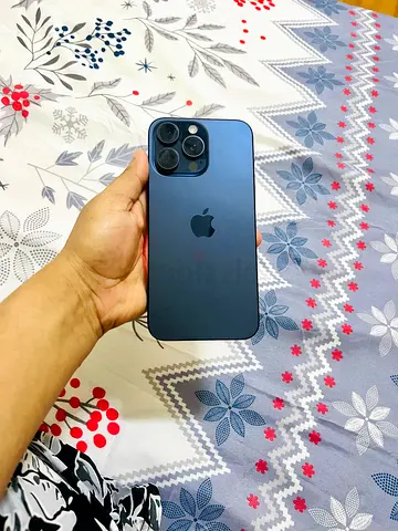 iPhone 15 Pro Max 256 Blue titanium  - Good condition, with normal battery health