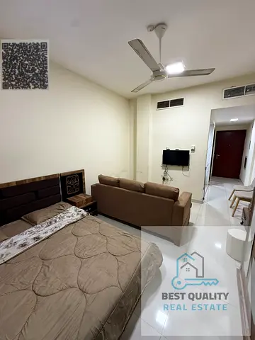 🌍 Furnished Studio for Monthly Rent in Al Mowaihat 2 – All Bills Included 🔥