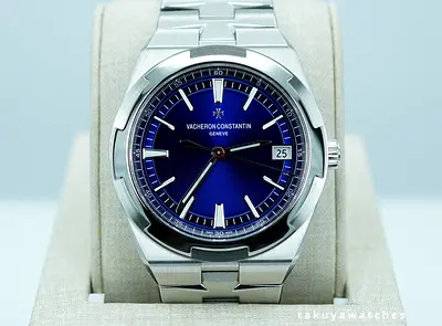 Vacheron Constantin Overseas Stainless Steel Men’s Watch - Blue Dial