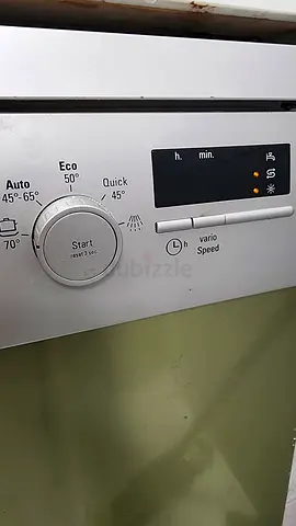 Siemens VarioSpeed Dishwasher Control Panel