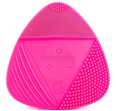 Silicone Electric Facial Cleansing Brush - Pink