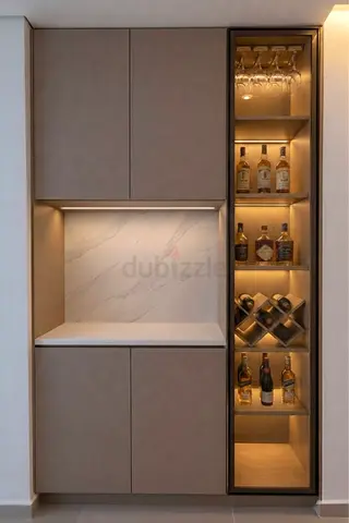 Bespoke Home Bar Cabinet Solutions