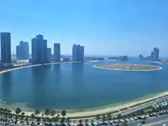 Landlord-paid AC, stunning sea-view 3BHK with maid’s room, storage room, gym, swimming pool, sea-v