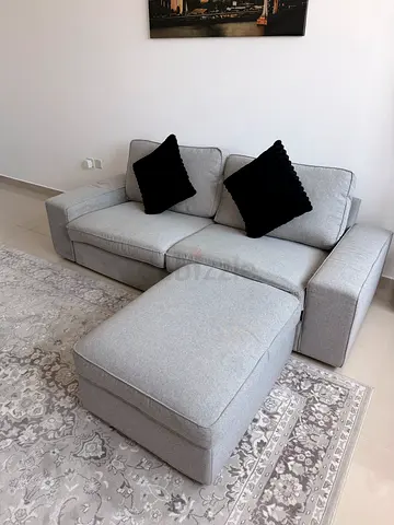 3-seater Sofa with foot rest/storage