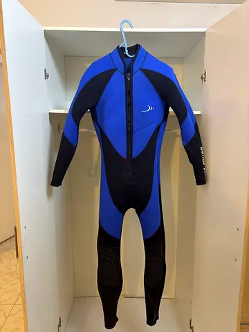 7mm Sonar diving wetsuit for male size 4