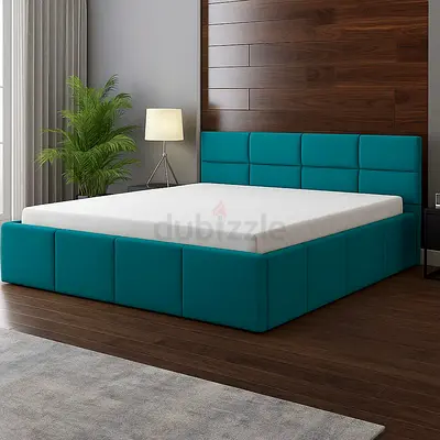 Luxury Modern King Size Bed with Mattress – Brand New