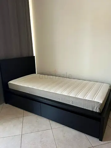 Ikea Single Bed With Mattress