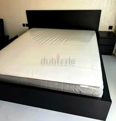 Ikea Queen size bed with mattress available in perfect condition