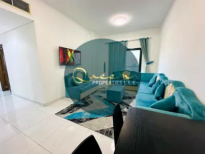 Two bedroom and living room apartment for rent in Ajman Al Rashidiya 2