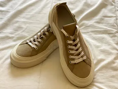 Jimmy Choo Men’s Suede Sneakers – Size 43