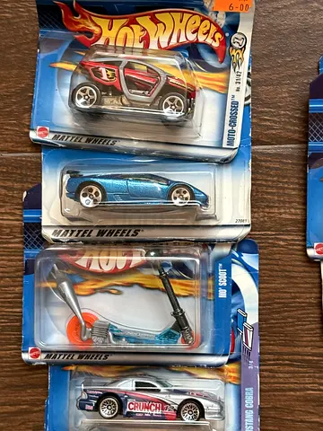 Hot Wheels Collectible Car - New in Package (Lot of 4)