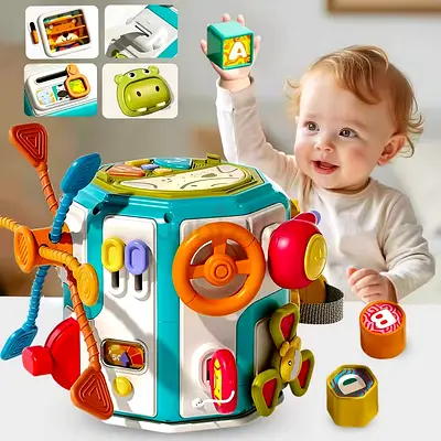 Busy Board Activity Cube Toys