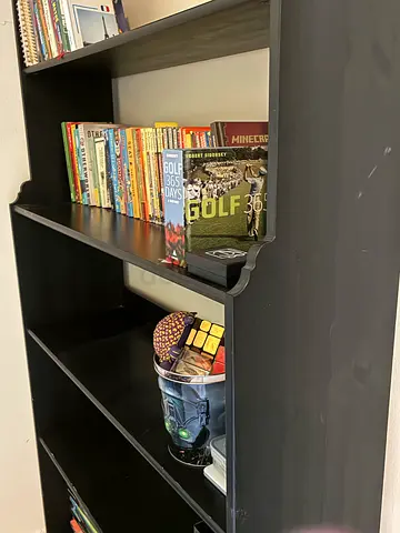 Wood bookshelf
